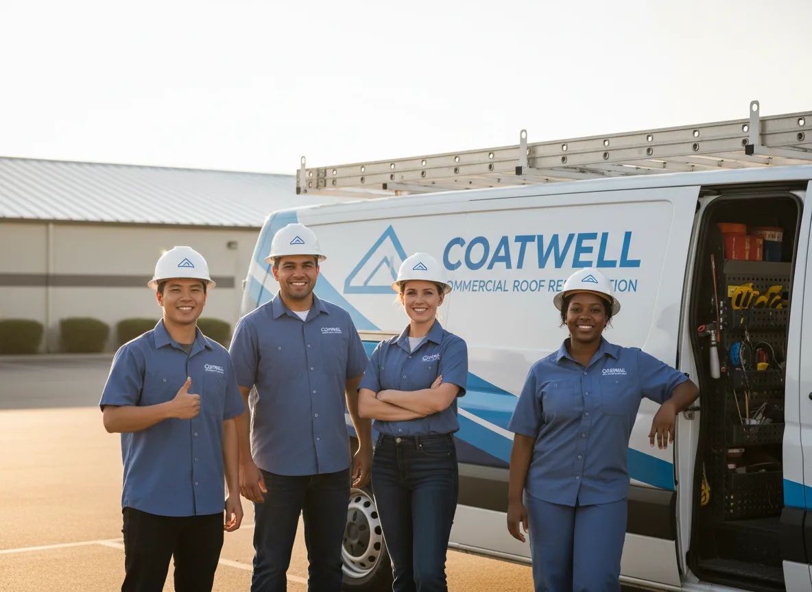 Commercial roof coating company in Millington, IL